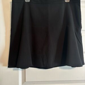 LOFT Black A-Line Skirt